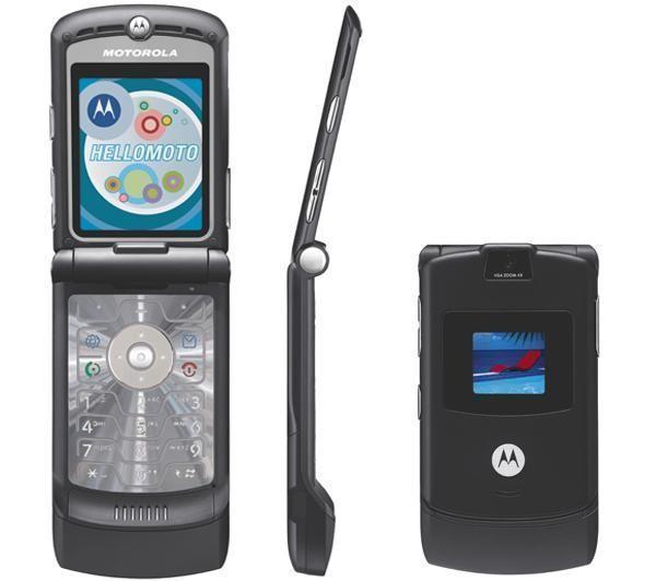 Muonekano wa Motorola RAZR V3