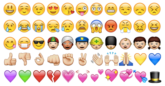 mobile emojis