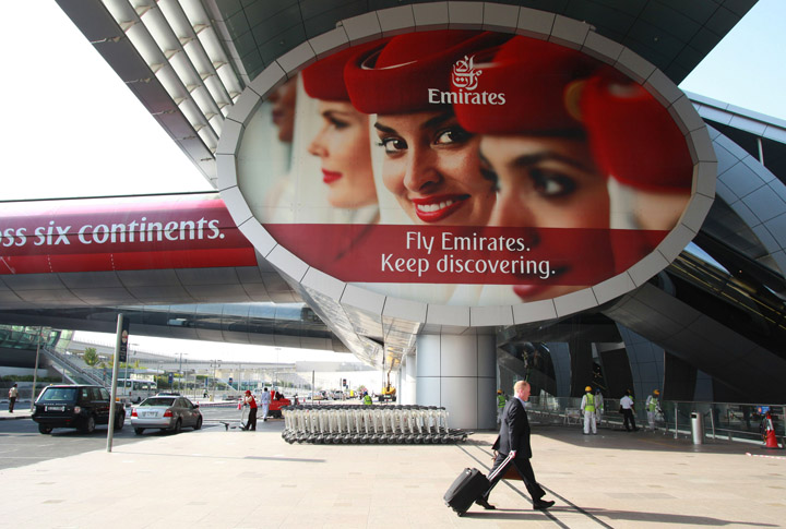 Emirates Airlines At Dubai Airport