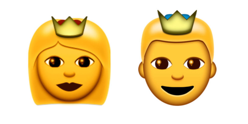 3 emoji mpya - king - mtoto wa mfalme