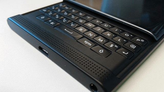 Keyboard Kwenye BlackBerry Priv