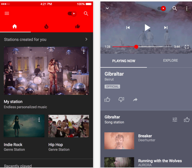YouTube-Music-iOS-app