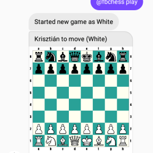 chess katika app ya messenger