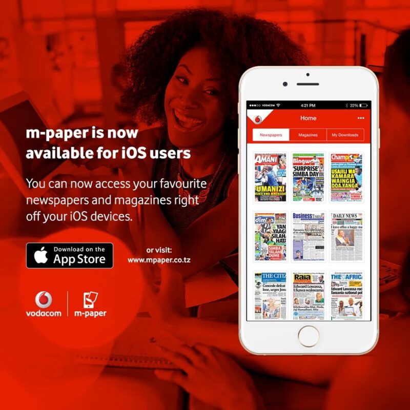app ya m paper kwa iOS