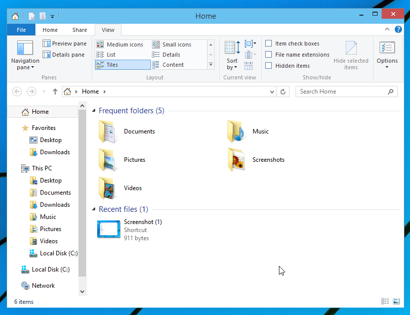 Mfano Wa Ma 'Folder' Katika Windows 10