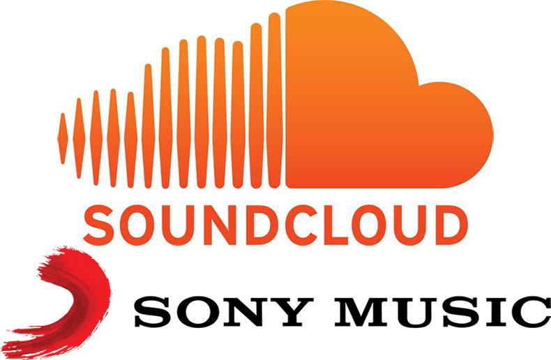 Logo Za SoundCloud Na Sony Music Kwa Pamoja