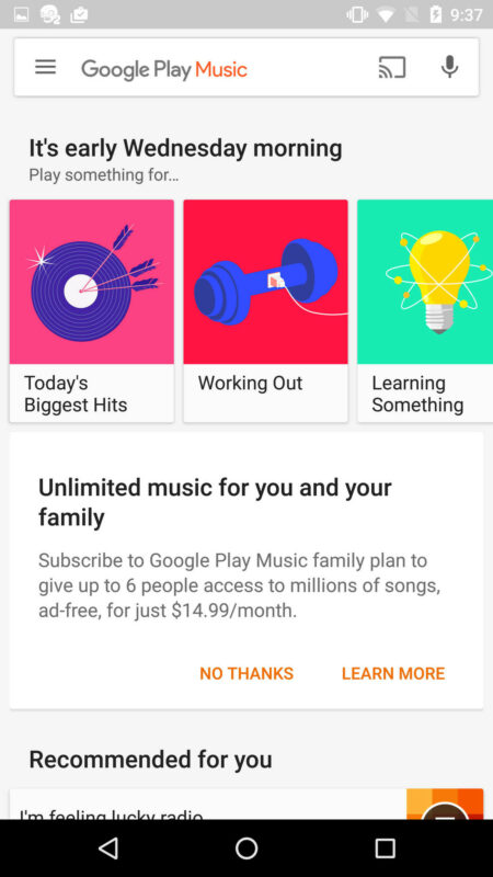 Moja Ya Katika Ya Huduma Ya Muziki Wa KU'Stream' Kutoka Google Maarufu Kama 'Google Play Music'