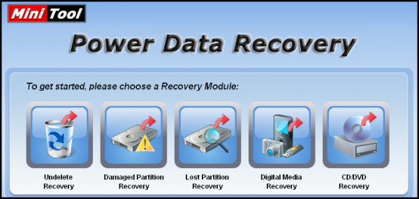 minitool data recovery